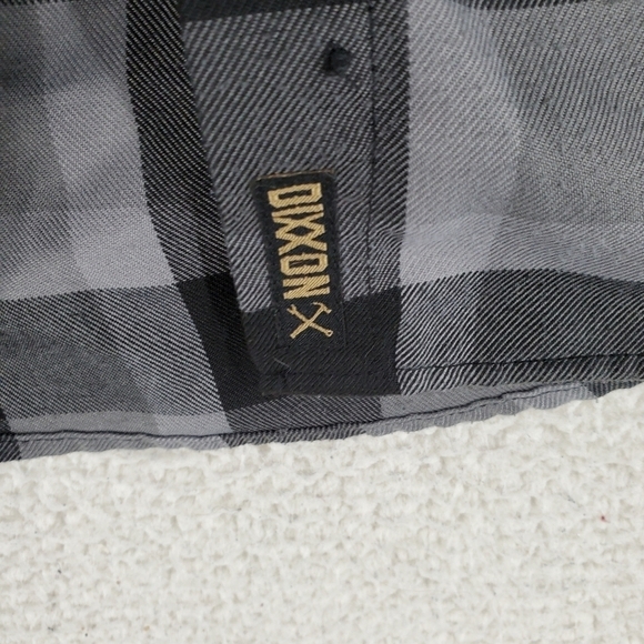Dixxon Flannel Shirt Top Women S Buffalo Plaid Pearl Snap 1911 Ltd Edition LS - Picture 11 of 15